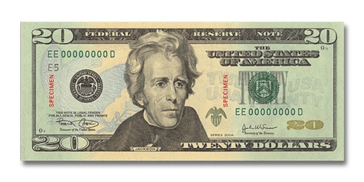 $20 bill