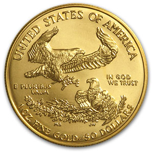50 dollar gold coin tail side