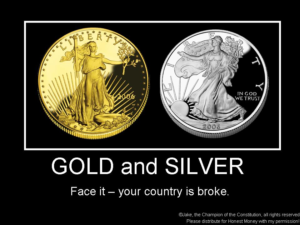 Gold and Silver to Bailout Country