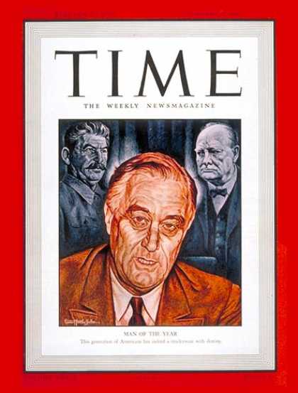 Franklin Delano Roosevelt - Time Man of the Year Franklin Delano Roosevelt - Time Man of the Year
