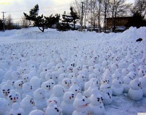 Global warming protest photo