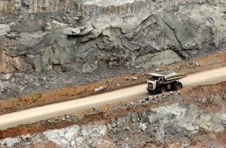 gold mine dumptruck