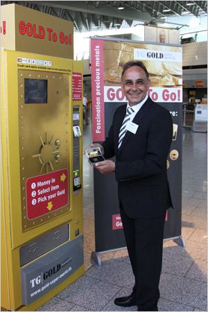 Gold vending machine