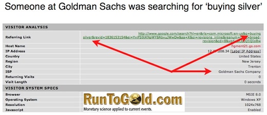goldman sachs buying silver