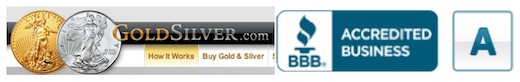 apmex GoldSilver BBB rating