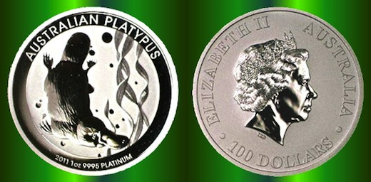 Platypus Platinum Coin