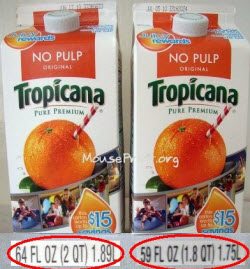 smaller orange juice smaller orange juice