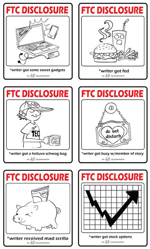 FTC disclosures